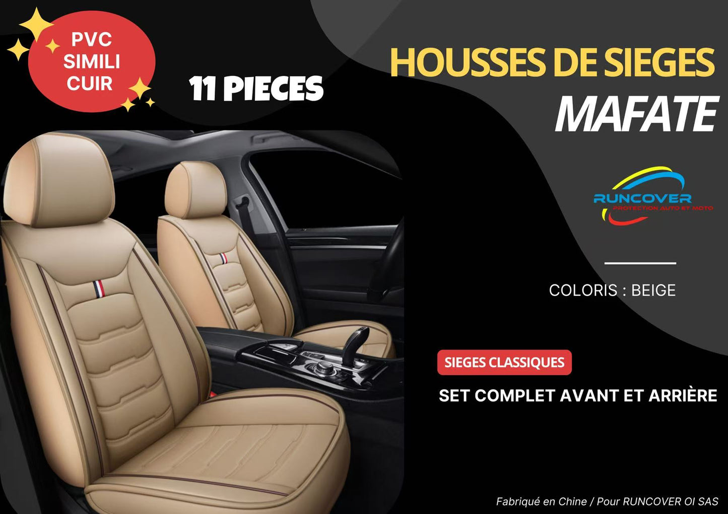 Housses de sièges MAFATE