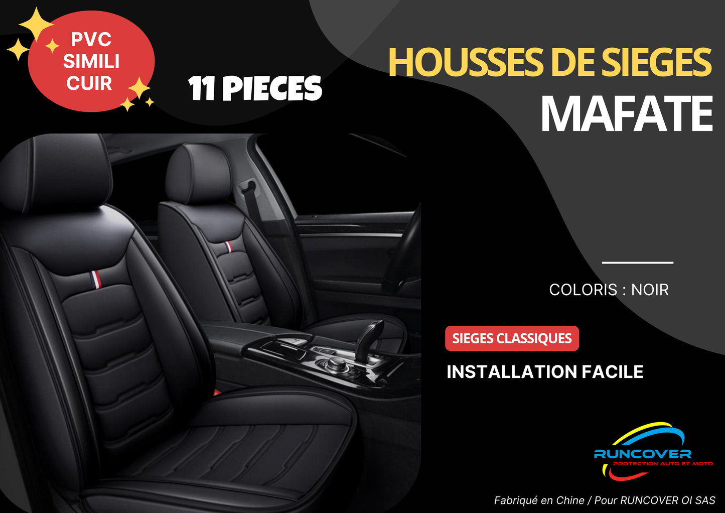 Housses de sièges MAFATE